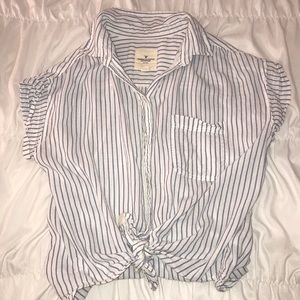 American Eagle striped button down